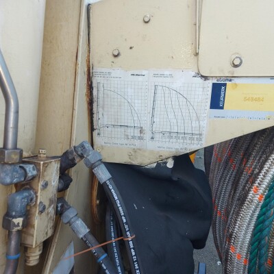 HS Marine Knuckle Boom Crane AK 40 E4-6