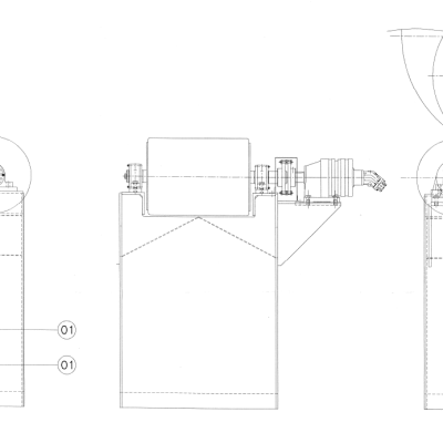Hydraulic pipe rotation unit-3