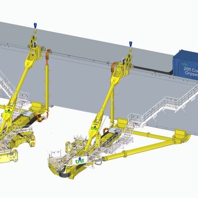 Pile Gripper Frame for max 6m piles-1