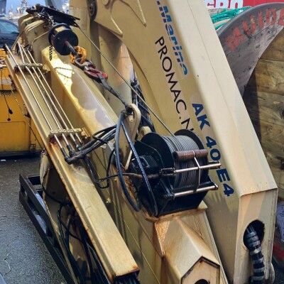 For Sale:HS Marine Knuckle Boom Crane AK 40 E4 HS Marine Knuckle Boom Crane AK 40 E4