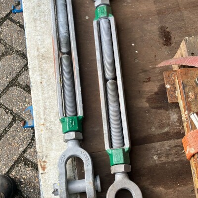 For Sale:USED Green Pin® Jaw-Jaw Turnbuckle BN USED Green Pin® Jaw-Jaw Turnbuckle BN