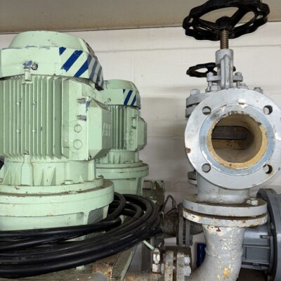 For Sale:ABB Motor with Weiler AG Pump - 11 kW, 1750 RPM, 72 m³/h Capacity ABB Motor with Weiler AG Pump - 11 kW, 1750 RPM, 72 m³/h Capacity