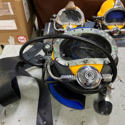 For Sale:Kirby Morgan Diving Helmet (PreOwned) KMB18B Kirby Morgan Diving Helmet (PreOwned) KMB18B