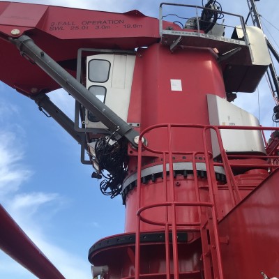 Liebherr Deck Cargo Crane 25T @ 20 mtr (RESERVED)-2