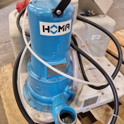 HOMA COMPACT SEWAGE DISPOSAL UNIT, SANIBOY G 180-26 D, COMPLETE-0