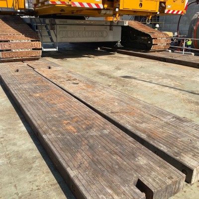For Sale:Crane mats from bamboo composite Crane mats from bamboo composite