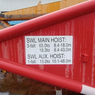 Liebherr crane MTC 1900-65D Litronic-5