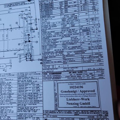 USED LIEBHERR WERK NENZING CRANE-3