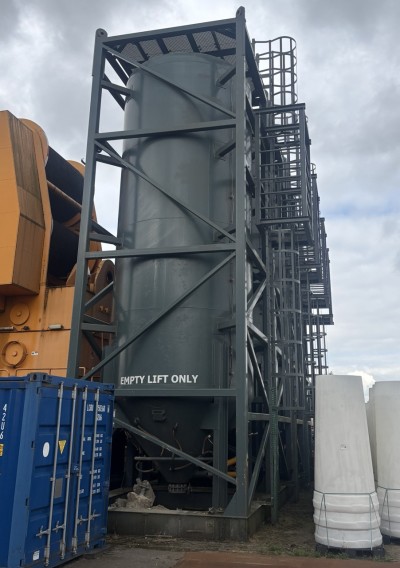 4x 100T Cement Silos-1