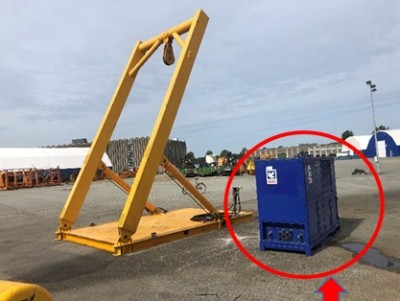 5 Ton capacity A-frame