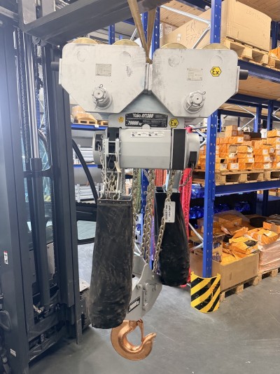 2x yale chainhoist 2x10 ton combined new unused explosion free (EX)