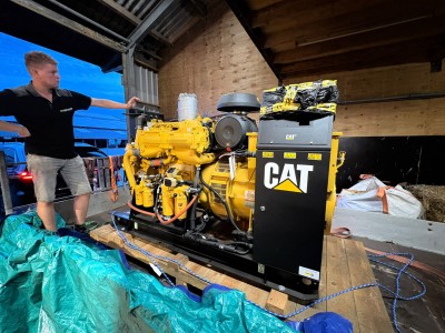 Caterpillar C7.1 generator (unused)