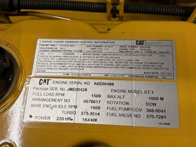 Caterpillar C7.1 generator (unused)-4