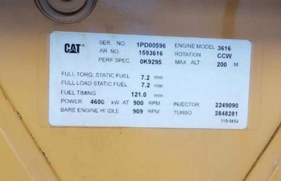CAT GENSETS