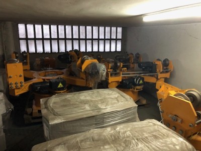 3x Engine room overhead cranes with 3T capacity for SALE