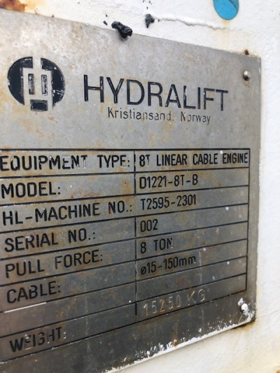 Hydralift Linear Cable Engines (2X)