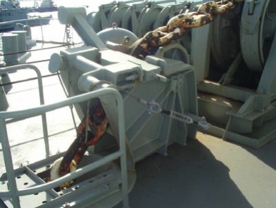 Anchor and Chain arrangement