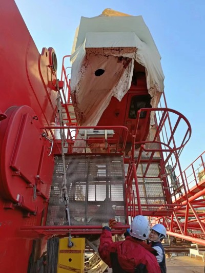 Huisman Pedestal Mounted Offshore Crane (PMOC)