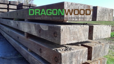 Crane mats from bamboo composite