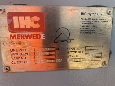 4X IHC HYTOP Draghead Winches