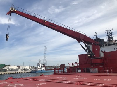 Liebherr Deck Cargo Crane 25T @ 20 mtr
