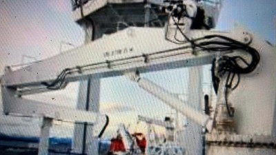 TTS Knuckle Boom Marine Crane