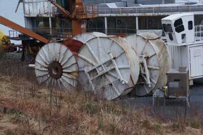 Various ODIM seismic winches and equipment
