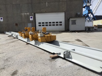 4000T Rail based bogie transport system