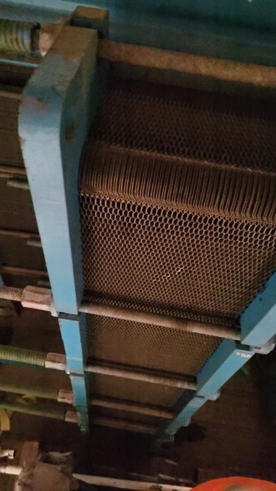 Large plate coolers / heat exchanger