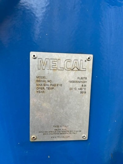 Melcal foldable crane FL50T8