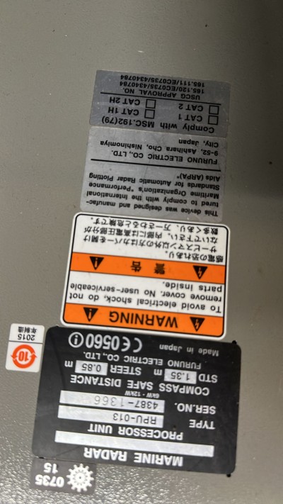 FURUNO RADAR Processor for FAR-2127BB