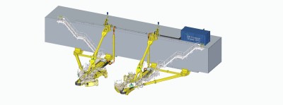 Pile Gripper Frame for max 6m piles
