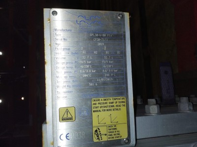 Alfa Laval compabloc, compact welded plate heat exchanger