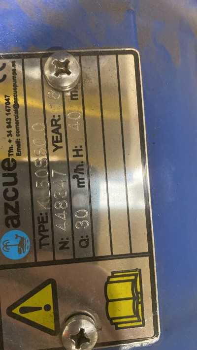BILGE PUMP AZCUE KL50S80.0