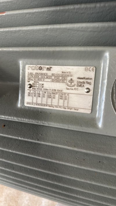 WINCH 75 kW General Purpose Low Voltage IEC MOTOR