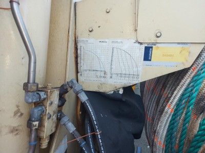 HS Marine Knuckle Boom Crane AK 40 E4