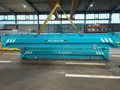 Multi Lug WLL 50ton, multi-hole traverse, 6m or 12m