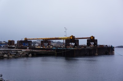 IMMERSION BARGES FOR IMMERSION OF SUBSEA TUNNEL ELEMENTS