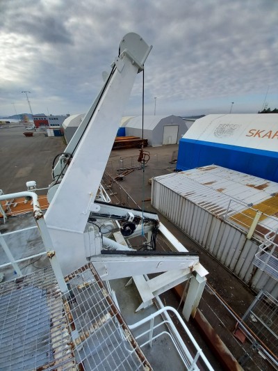 TTS Davit with 3,5T lifting capacity