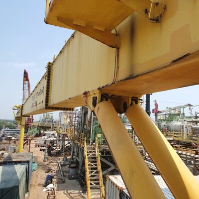 Noreq Fixed Boom Offshore crane with Manriding Capability