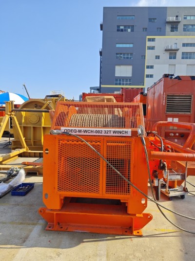32T Hydraulic Winch