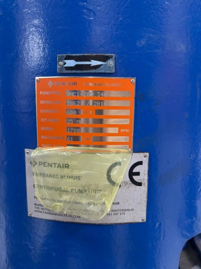 Pentair Fairbanks Nijhuis - water pump VNC1-200.340