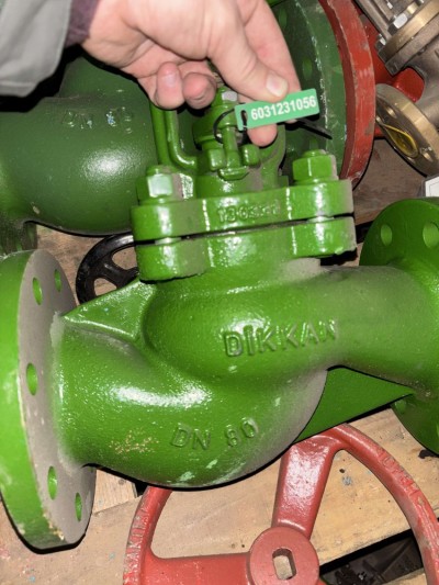 Dikkan Globe Valve - DN 80 PN 16 CE Certified