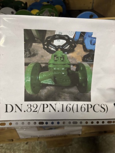 DIKKAN DN32 PN16 Valve, Cast Iron