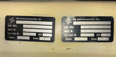 Mercedes Benz MB 837 BA-500 Motor
