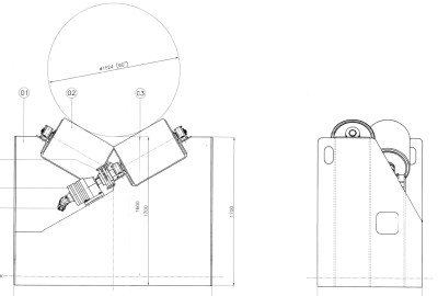 Heavy duty hydraulic driven rollers
