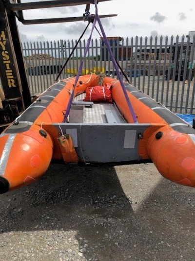 4.2m fully inflatable commercial rescue boat