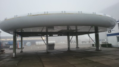Aluminium Helideck for Bell helicopter