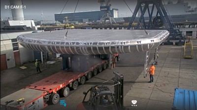 Aluminium Helideck for Bell helicopter