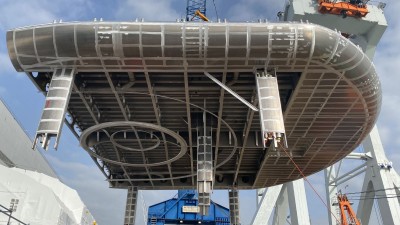 Aluminium Helideck for Bell helicopter